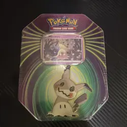 Pokemon Mighty Mysterious Tin Mimikyu Booster Promo Exclusive Pack - 3 Packs - Image 1
