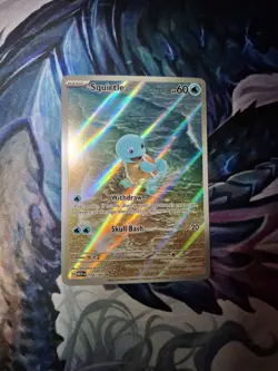 Pokemon TCG Squirtle Illustration Card 170/165 Scarlet & Violet 151 Series - Image 1