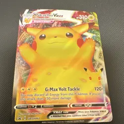 Pokemon Pikachu VMAX SWSH062 Sword & Shield Promo Full Art Holo 2021 English - Image 1
