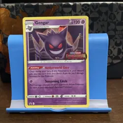 Gengar Lost Origin Stamped Pokemon Sword & Shield Holo Card 2022 SWSH241 - Image 1