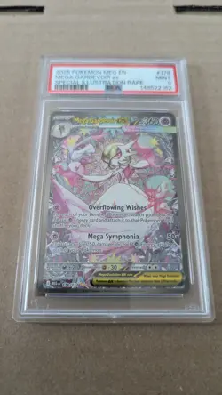 PSA 9 Mega Gardevoir Ex SIR 178/132 2025 Mega Evolutions! - Image 1