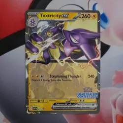 Pokemon TCG - Toxtricity EX SVP 215 - Illustration Contest 2024 - Image 2