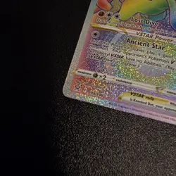 Pokemon TCG Aerodactyl VSTAR Sword & Shield Lost Origin 199/196 Rainbow Rare - Image 4