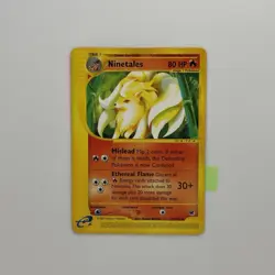 Ninetales 57/165 Rare Expedition Base Set Pokemon MP - Image 1