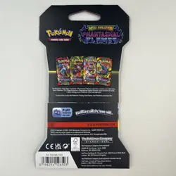 Art Set Pokemon Mega Evolution Phantasmal Flames 4x Sleeved Booster Pack Art Set - Image 5