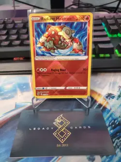 Radiant Heatran 027/189 - SWSH: Astral Radiance Radiant Rare - Pokemon TCG (NM) - Image 1