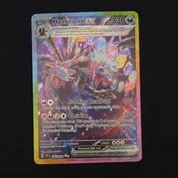 Pokemon TCG Hydreigon ex 240/191 Sv08 Surging Sparks Holo Special Illustration … - Image 1
