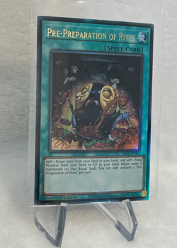 Yugioh Pre-Preparation of Rites RA01-EN055 Prismatic Ultimate Rare 1st Ed. - Image 2