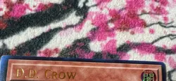 1x (VLP) - *MISCUT* D.D. Crow - DUDE-EN027 - Ultra Rare - 1st Edition YuGiOh - Image 2