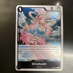 One Piece TCG Shirahoshi OP05-082 Awakening of the New Era English Foil - Image 1