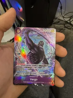 Vergo Alt Art OP14-061 One Piece TCG Azure Sea's Seven English NM - Image 1