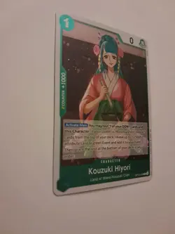 Kouzuki Hiyori Rare (R) OP12-028 Legacy of the Master English Foil - Image 2