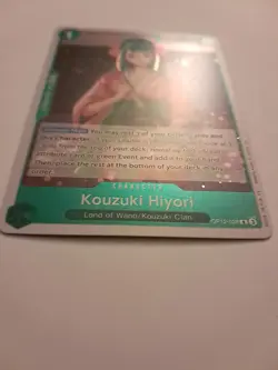 Kouzuki Hiyori Rare (R) OP12-028 Legacy of the Master English Foil - Image 3