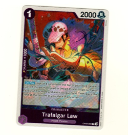 Trafalgar Law OP09-069 R Foil Emperors In The New World One Piece Trading Card - Image 1