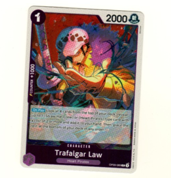 Trafalgar Law OP09-069 R Foil Emperors In The New World One Piece Trading Card - Image 3