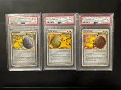 POKEMON PSA 10 GEM MINT PIKACHU 2009 VICTORY MEDAL COMPLETE SET CARD - Image 1
