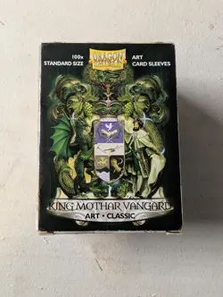 Dragon Shield Card Sleeves 100 Pack Art Classic King Mothar Vanguard - Image 1