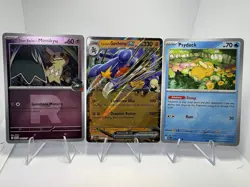 Pokemon Lot of 10 Cards All IR Promos/Holo Modern Sleeves + EXTRAS - Image 4