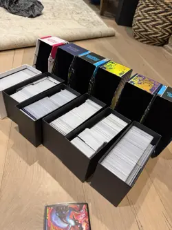 UNSEARCHED Bulk Lot Pokemon Cards, Some Sleeves I have no idea what’s included - Image 1