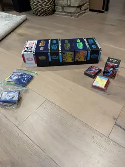 UNSEARCHED Bulk Lot Pokemon Cards, Some Sleeves I have no idea what’s included - Image 2