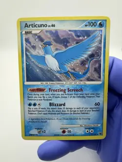 Pokemon Card Articuno Holo Rare Majestic Dawn 1/100 HOLO BLEED - LP - Image 1