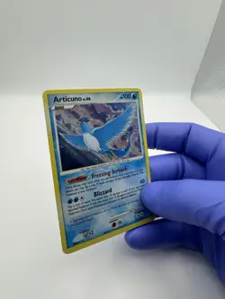 Pokemon Card Articuno Holo Rare Majestic Dawn 1/100 HOLO BLEED - LP - Image 4