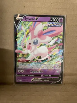 Sylveon V SWSH202 SWSH: Sword & Shield Promo Cards Holo - Image 1