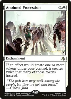 Anointed Procession -Foil Near Mint MTG Promos: Prerelease Cards - Image 1