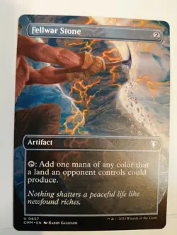 Fellwar Stone (Borderless) Commander Masters Regular - Image 1