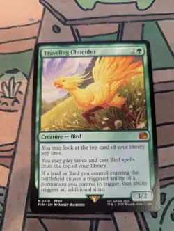 Traveling Chocobo - MTG - NM - x1 - Image 1