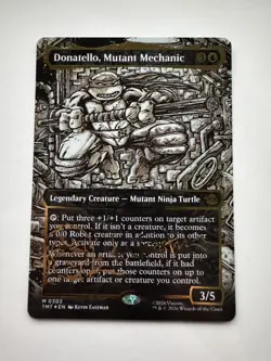 Donatello, Mutant Mechanic (Borderless) (Gold-Stamped Signature) - Image 1