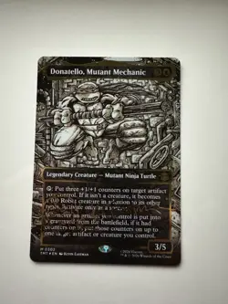 Donatello, Mutant Mechanic (Borderless) (Gold-Stamped Signature) - Image 2