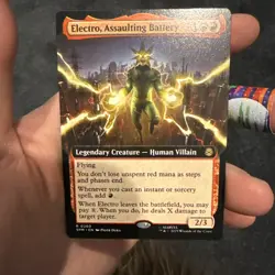 Electro, Assaulting Battery Extended Art - SPM - MTG - EN - NM/M - 0260 - Image 2
