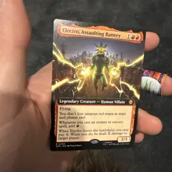 Electro, Assaulting Battery Extended Art - SPM - MTG - EN - NM/M - 0260 - Image 3
