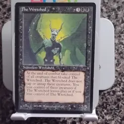 Magic: The Gathering The Wretched Creature Legends Black 1994 Christopher Rush - Image 1