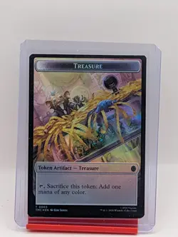 Treasure // Clue Double-Sided Token Teenage Mutant Ninja Turtles Commander - Image 2