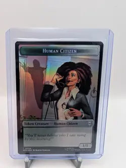 Treasure//Human Citizen Token - Magic: The Gathering Spider-Man Foil - Image 2
