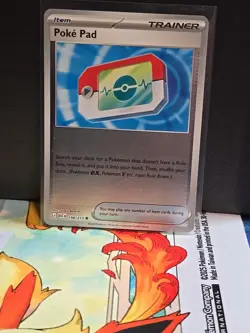 Pokemon TCG Poke Pad Reverse Holo Trainer-Item Ascended Heroes 198/217 - Image 1