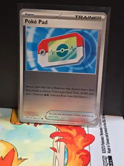 Pokemon TCG Poke Pad Reverse Holo Trainer-Item Ascended Heroes 198/217 - Image 2