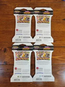 Pokemon TCG VIVID VOLTAGE Sleeved Booster Packs set Of 4 Factory Sealed New Pack - Image 2