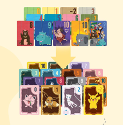 Pokemon Paper Safari Pikachu & Point Salad Eevee edition Card Board Game Korean - Image 3