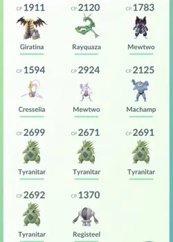 Pokemon Go PTC Acc, Guaranteed Lucky Armor Mewtwo - Image 2