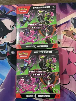 Pokemon TCG Shrouded Fable Booster Bundle Lot of 2 New/Sealed - 12 Packs - Image 1