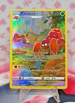 Parasect TG01/TG30 Lost Origin Trainer Gallery Ultra Rare Pokemon TCG NM - Image 1