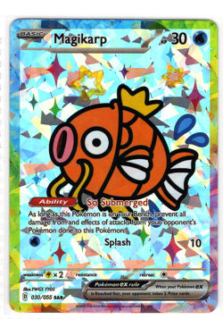 POKEMON - CHINESE DERP * MAGIKARP - CRACKED ICE FOIL HOLO - Image 1