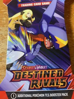 Pokemon Scarlet Violet Destined Rivals Booster Pack 1 New Sleeved FactorySealed - Image 4