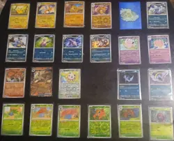 Pokemon 151 Near Complete Base Master Set RevHolo + Promos: 1-EX/11-RH Missing!! - Image 4