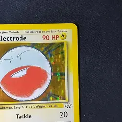 Pokemon TCG Electrode Jungle 2/64 Unlimited Holo Rare NM - Image 3