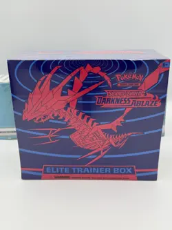 Pokemon TCG Sword Shield Darkness Ablaze ETB Elite Trainer Box Sealed - Image 1