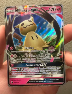 Pokemon TCG Mimikyu GX 149/214 Ultra Rare Full Art Holo Lost Thunder *SEE PICTUR - Image 1